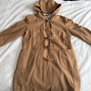 JCrew Wool Blend Duffle Coat Women’s Petite Medium